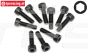HPI94506 Inbus normale kop M4-L15 mm, 10 St.