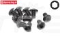 HPI94552 Inbus bolkop M4-L6 mm, 10 St.