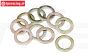 HPI96710 Stalen Ring Ø8-Ø12-H0,8 mm, 10 St.