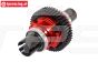 TPS87568/04 Alu-Differentieel HPI-Rovan Rood, 1 st.