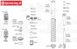 TPS87562 Schokdemper achter Siliconen HPI-Rovan, Set