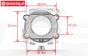 TPS0053 Zenoah G320-32cc Motor flens HPI/Rovan, 1 st.