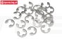 TPSZ103 E-clips Ø4 mm, 15 St.