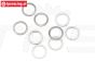 HPIZ852 Pas ring Ø5-Ø7-H0,2 mm, 10 st.