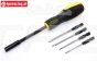 TPS0280/12 HSS Inbus pennen met bit houder, Set