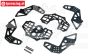LOS241034 Chassis zij platen LMT Truck, Set