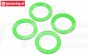 LOS-1820 LOSI LMT 2.0 Monster Truck Beadlock groen, 4 st.