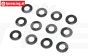 LOS-2069 LOSI LMT 2.0 HD Servo-saver ring hard, 12 st.