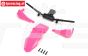 LOS-2295 Promoto-SM spatbord/stuur Rose, set