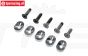 LOS-4156 LOSI 5IVE-TG Motor Plaatjes 18/67T, 5 st.