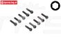 LOS235002 Inbus normale kop M2,5-L10 mm, 10 St.