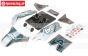 LOS250017 LOSI DBXL-E Kap Grijs, Set