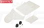 LOS250018 LOSI DBXL-DBXL-E Kap Transparant, Set