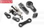 LOS251042 LOSI MTXL Dubbele stuur servo 15T, Set