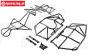 LOS251053 LOSI DBXL 2.0-E Rol kooi flip-over, set