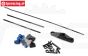 LOS251076 Gas-Rem stangen LOSI 5T 2.0, Set