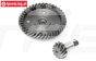 LOS252068 Differentieel tandwiel 40-12T DBXL-E, set