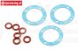 LOS252097 Differentieel pakking LOSI 5T 2.0, set
