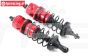 LOS253003 Schokdemper achter rood DBXL-MTXL, 2 st.