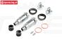 LOS253022 LOSI SR-Rey Schokdemper huis voor, Set