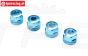LOS253032 Alu-Schokdemper dop blauw SBR-2.0-SRR, 4 st.