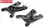LOS254000 Draagarm voor onder TLR 5B-MINI WRC, 2 st.