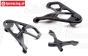 LOS254062 Schokdemper toren voor Super Rock Rey, set