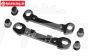 LOS254072 LOSI DBXL 2.0 Draagarm houder achter, set
