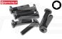 LOS255004 LOSI Inbus lage kop M5-L16 mm, 8 st.