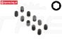 LOS255021 Inbus koploos M4-L6 mm, 10 st.