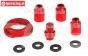 LOS256002 LOSI DBXL-MTXL Motor Afstand rood, set
