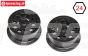 LOS45015 Velgen Zwart Ø120-B60 mm, Set