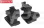 LOSB2542 Diff-behuizing achter LOSI 5T-BWS-TLR, set