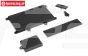 LOSB2586 RC plaat sluiting LOSI 5T-BWS, Set