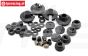LOSB2855 Schokdemper delen LOSI 5T-BWS-TLR, set