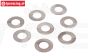 TPS3201/30 Pas ring Ø10-Ø20-H0,3 mm, 8 st.