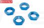 TPSB3227/04 Aluminium Wielmoer Blauw 25 mm, 4 st.