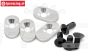 LOSB5803 Motor plaatjes 18,5T LOSI 5T, 4 st.