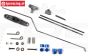LOSB5901 Gas en rem stang LOSI 5T-BWS, Set