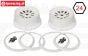 LOSB7033 Velgen wit Ø120-B60 mm, Set