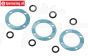 LOS-3716 LOSI 5IVE-T Differentieel pakking, set