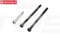 LOS-3703 LOSI 5IVE-T Spoorblok achter schroeven, set