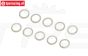 LOS-3935 LOSI Stalen Pasring Ø9-Ø13-D0,2 mm, 10 st.