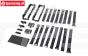 LOS-3706 LOSI 5IVE-TE 3.0 Accu bak & Straps, Set
