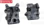 LOS-3725 LOSI 5IVE differentieel behuizing voor, set
