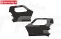LOS-4003 LOSI 5IVE-TE 3.0 Deur links-rechts Zwart, set