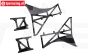LOS-3629 LOSI 5IVE-TE 3.0 Rol kooi Spatbord & achterdeel, set