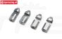 LOS-3634 LOSI 5IVE-T 3.0 Aluminium kap pennen, 4 ST.
