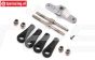 LOS-3702 LOSI 5IVE-T 3.0 Servo-Saver stuurstang, set