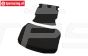 LOS-4006 LOSI 5IVE-TE 3.0 Motorkap-dak panelen Zwart, set